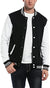 Jorde Calf Men's Casual Slim Fit Varsity Jacket | Lightweight Letterman Bomber Jacket | Baseball College Jacket For Men