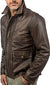 Men's Indiana Jones Raiders of The Lost Ark Harrison Ford Brown Distressed Leather Jacket For mens.