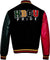 Jorde Calf Men's HBCU High School Varsity Bomber Jacket | Basketball Vintage Fleece Baseball Jacket With PU Leather Sleeves.