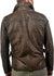 Men's Indiana Jones Raiders of The Lost Ark Harrison Ford Brown Distressed Leather Jacket For mens.