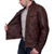 Jorde Calf Men's Vintage Urban Style Real Leather Distressed Jacket Classic Motorcycle Jackets For Men.