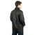 Jorde Calf Men's Casual Wear Leather Car Coat - Classic Real Lambskin Leather Carcoat Winter Jackets For Men.